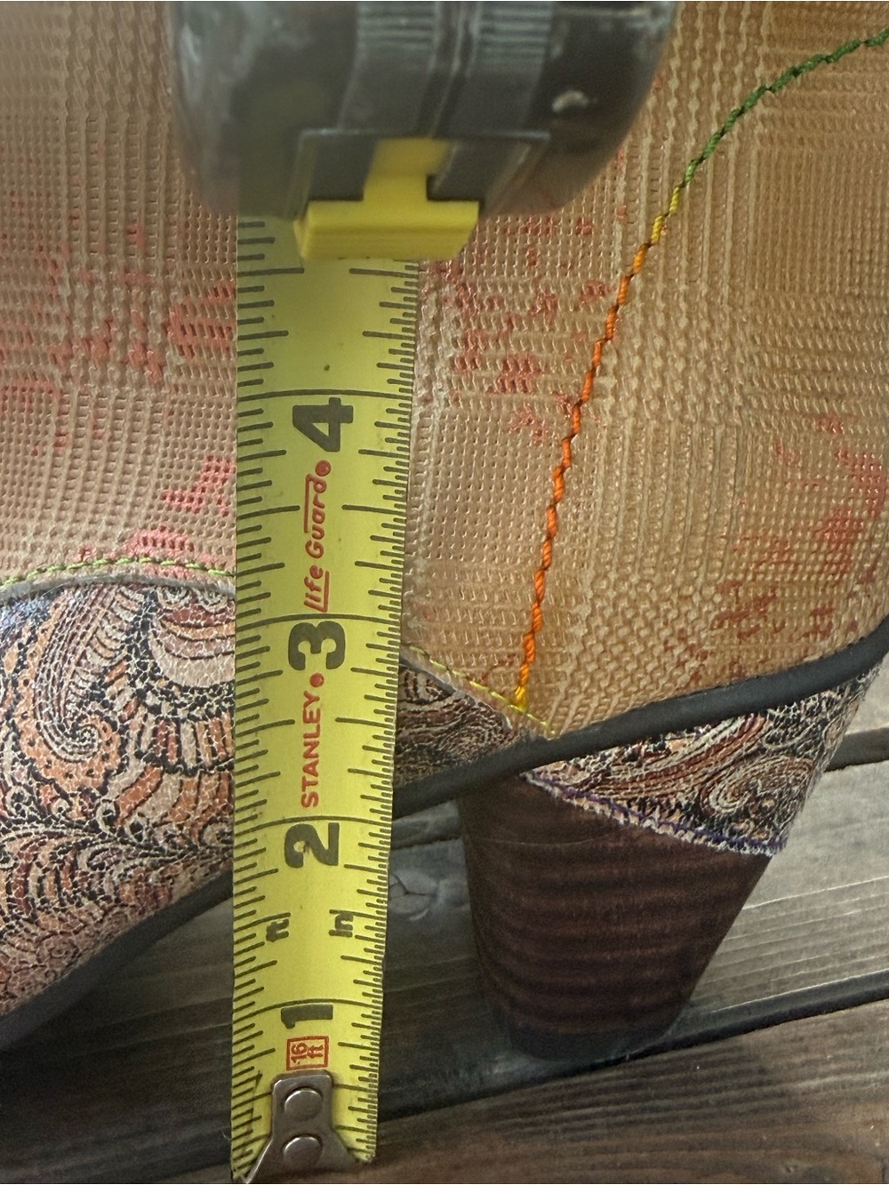 L’Artiste by Spring Step Leather Multi Print Boot Size 9 (40EU) - Picture 14 of 15